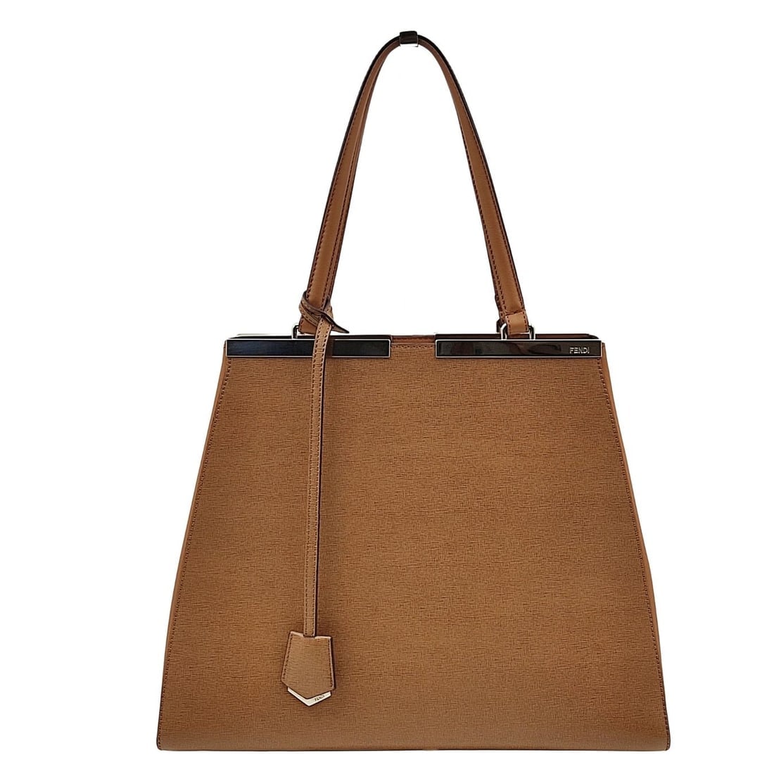 FENDI 3 Jours shoulder bag in leather and palladium (1 of 8)