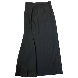 Junya Watanabe Comme des Garcons Black Skirt, Size Medium: Title: Junya Watanabe Comme des Garcons Black Skirt, Size Medium Description: Product details: Featuring maxi length skirt with rear zip and hook closure and black silk ribbon detail design on the bac