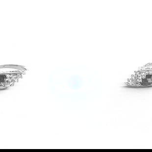 Antique $8000 Platinum Edwardian AGLCertified Sapphire & Diamond Filigree Ring: Title: Antique $8000 Platinum Edwardian AGLCertified Sapphire & Diamond Filigree Ring Description: Antique Platinum Edwardian AGLCertified Sapphire & Diamond Filigree Ring Ring size 4-1/4 Ring contain