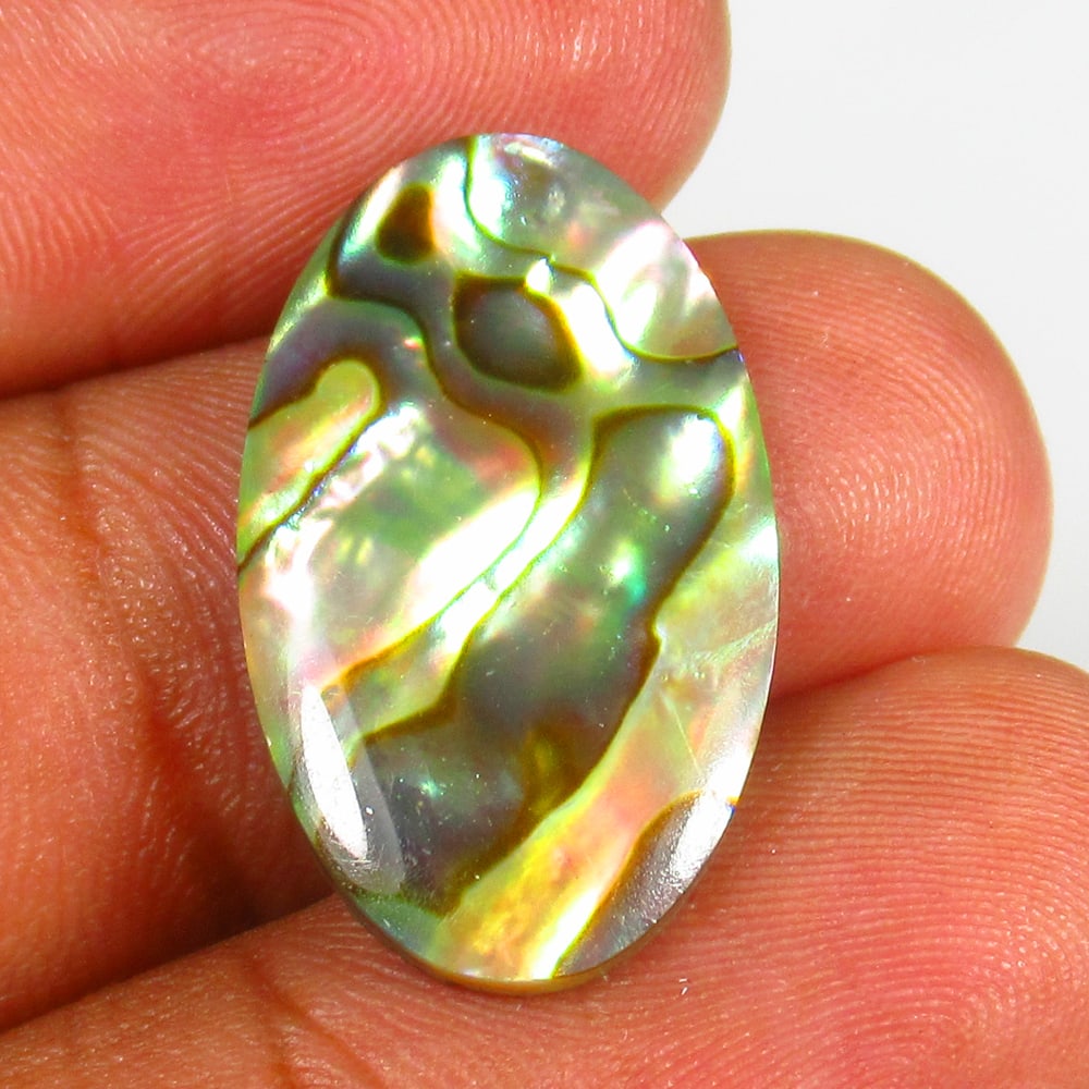 5.57 Ct - Natural Shining Abalone Shell (1 of 2)