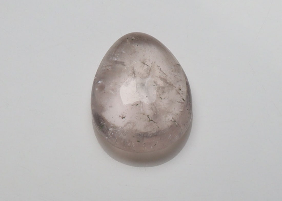 Lovely " Natural Morganite " 4.07 cts Natural Morganite: No Reserve! Title: Lovely " Natural Morganite " 4.07 cts Natural Morganite Additional Information: Gemstone : Natural Morganite Shape and Cut : Pear Cabochon Weight : 4.07 carats Measurements : 12.23x
