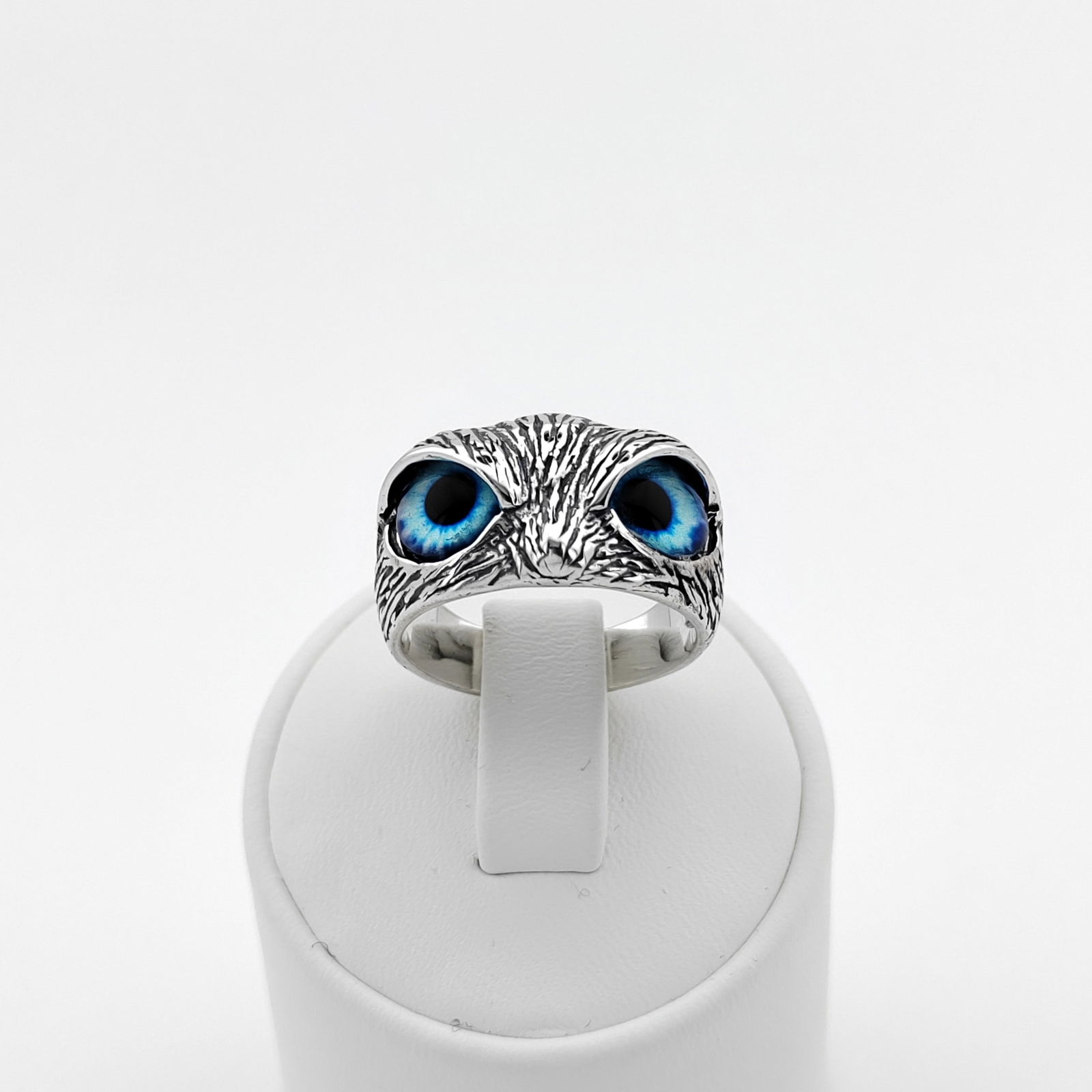 925 Silver Owl Ring,Ladies Ring (1 of 7)