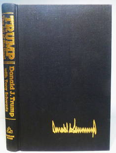 The Art of the Deal Signed: Title: The Art of the Deal Signed Author: Donald Trump Date: 1987 Publisher: Random House Edition: Unknown : Additional Info: Free shipping! Here is Trump in action— how he runs his business and