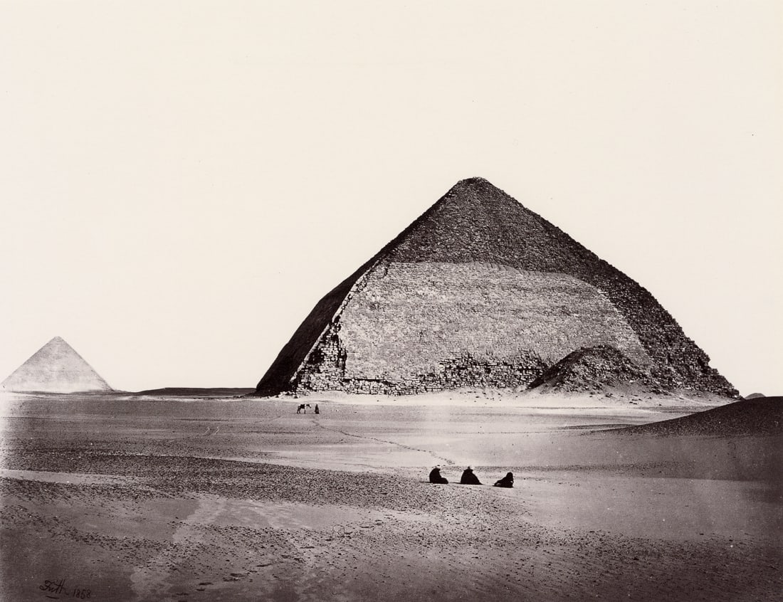 FRANCIS FRITH - The Pyramids Of Dahshoor, 1858 (1 of 1)