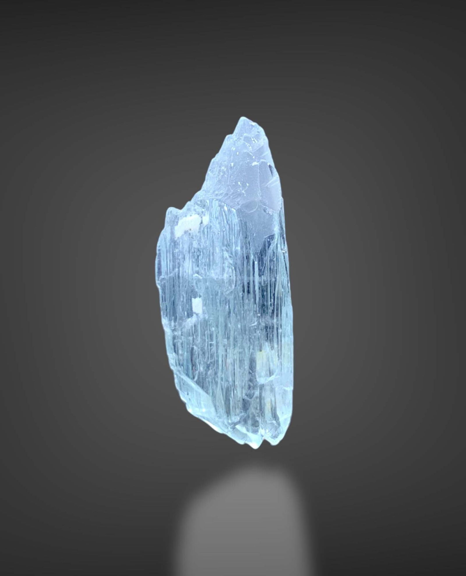 Double Terminated Kunzite Crystal, Natural Gemmy Blue Kunzite Crystal From Afghanistan - 5.25 Gram (1 of 6)