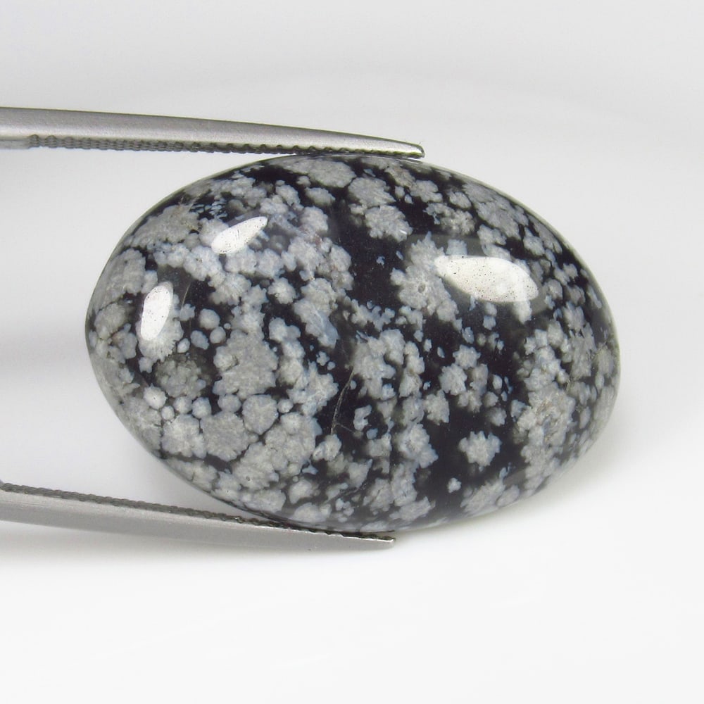 25.15 Ct - Natural Snowflake Jasper (1 of 2)