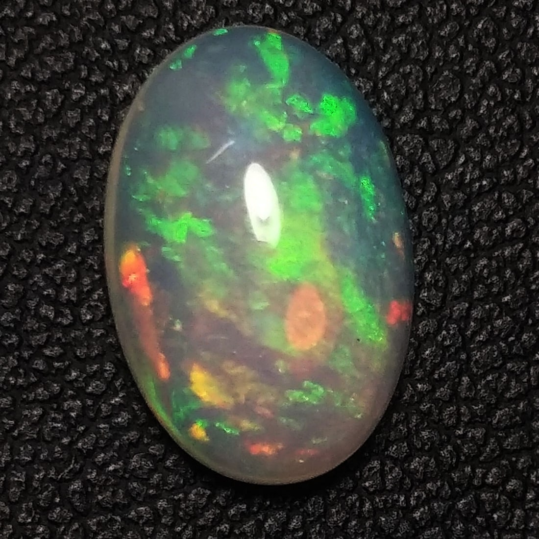 3.35Cts WHITE OPAL MULTI COLOR TOP LUSTER 100 % NATURAL LOOSE GEMSTONES (1 of 6)