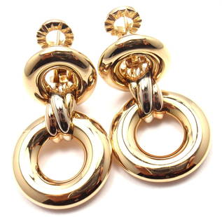 Authentic! Cartier Trinity 18k Tri-Color Gold Drop Earrings Paper: Authentic! Cartier Trinity 18k Tri-Color Gold Drop Earrings Paper Authentic! Cartier Trinity 18k Tri-Color Gold Drop Earrings Paper Product Description About This Piece: About Cartier: The company has