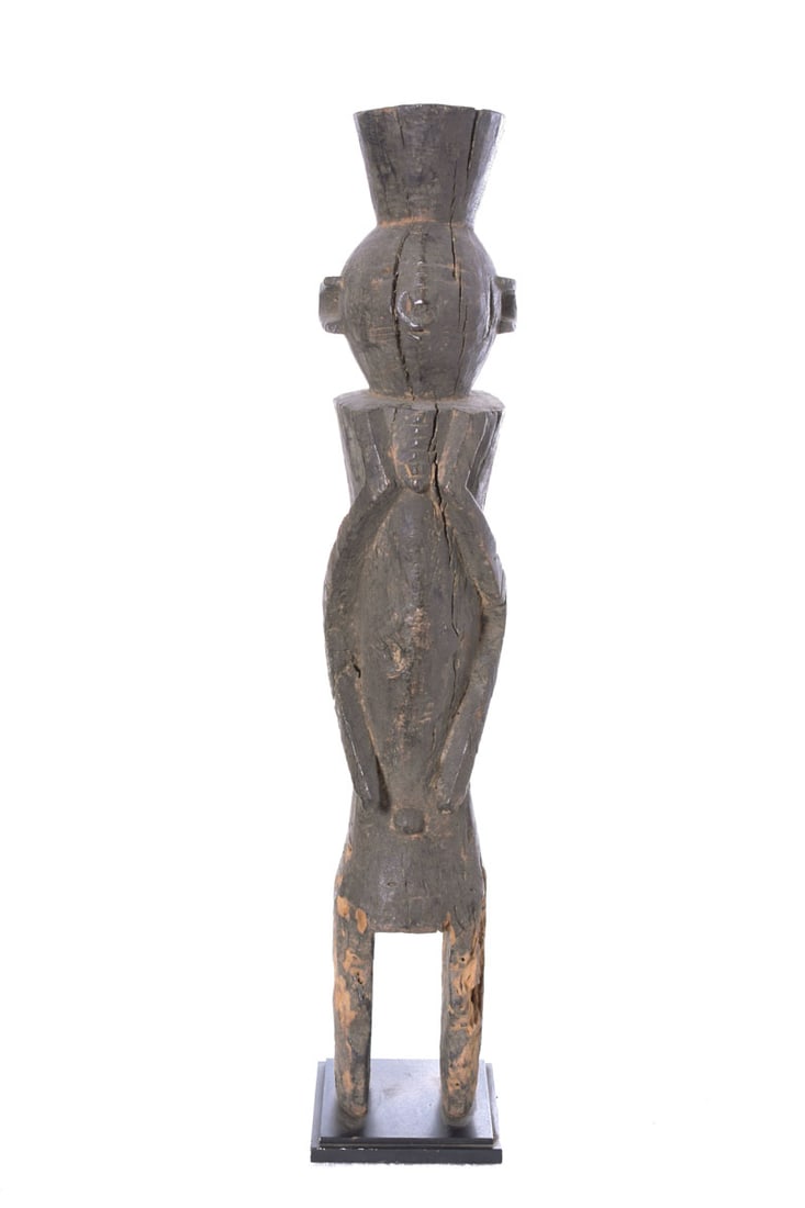 Ancestor figure - Wood - Chamba - Nigeria (1 of 9)