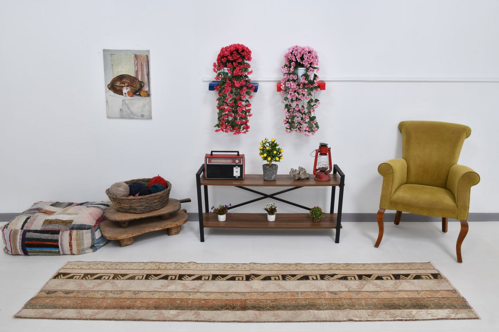 2' x 9' Vintage Turkish Runner Rug - 21592: Title: 2' x 9' Vintage Turkish Runner Rug - 21592 Description: Vintage Turkish Runner Rug Handmade, handwoven with traditional technique. Low pile, soft rug. Rug Condition: Fully cleaned and ready to