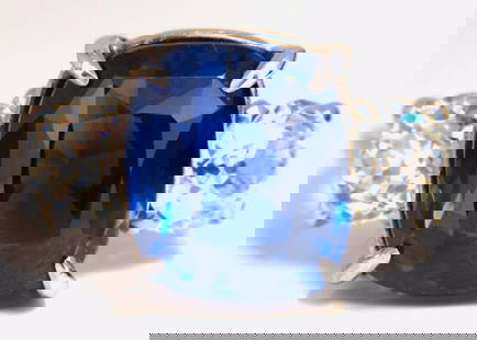 AGL Certified 9.23ct Natural No Heat Sri Lanka Sapphire Diamond Ring Platinum+: No heat / Classic Three AGL Certified 7.63ct. Natural Blue No heat Sapphire ring. Report #: CS82388 Cushion cut: 11.25 X 9.44 X 7.12mm Transparent, Blue Sri Lanka Origin 1.60ct. Side natural diamonds