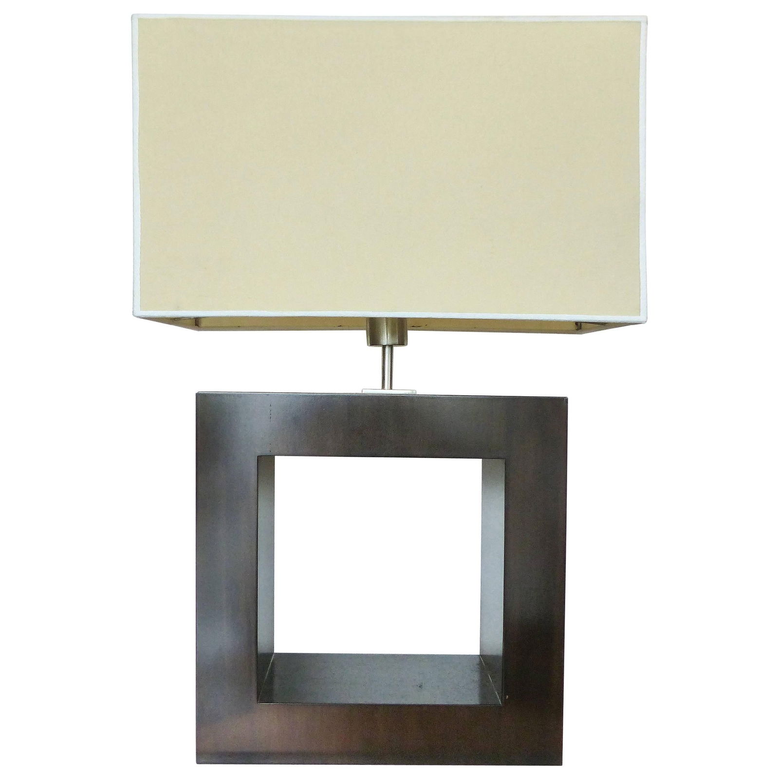 Mid-Century Black Ebonized Wood Table Lamp (1 of 5)