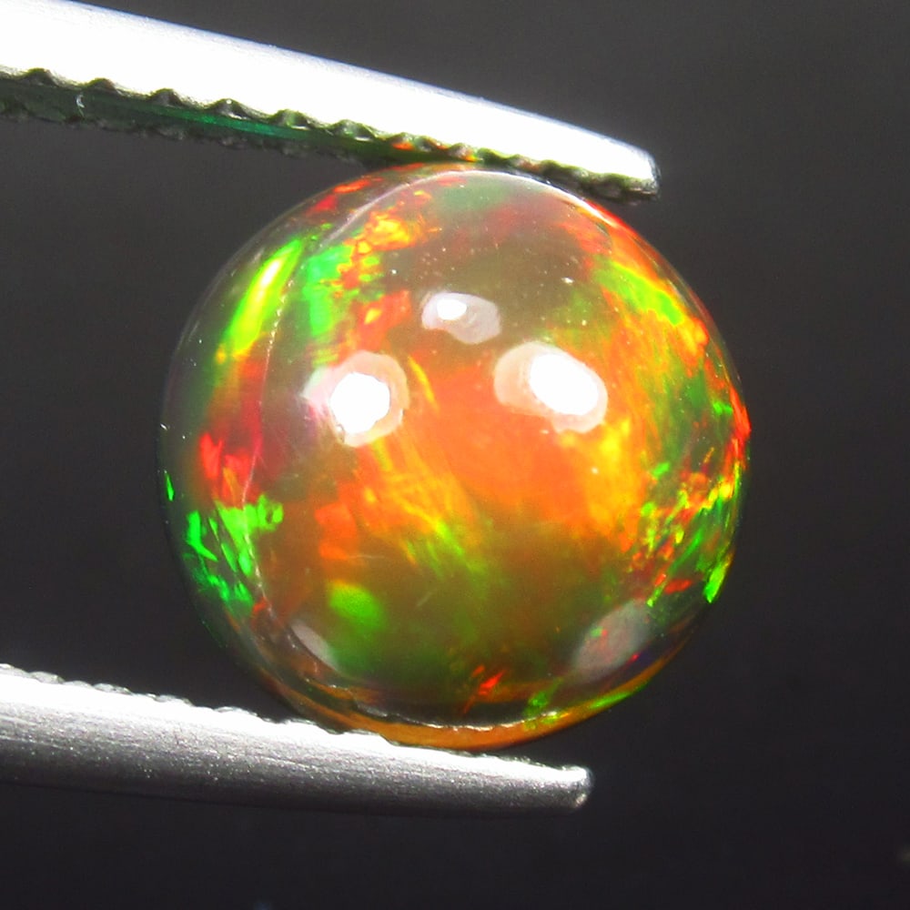 Natural Black Fire Opal - 1.37 Ct (1 of 2)