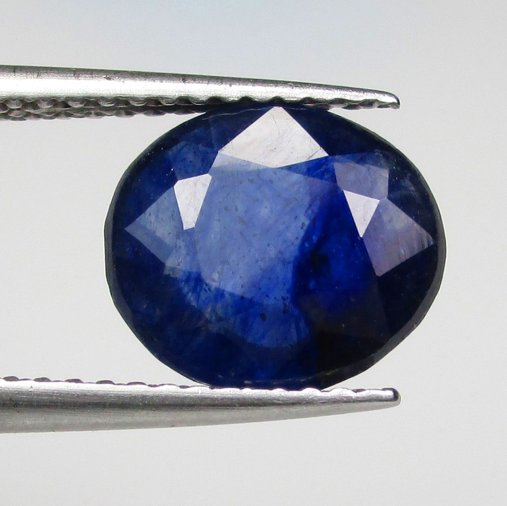 3.73 Ctw Natural Diffusion Sapphire Oval Cut (1 of 2)