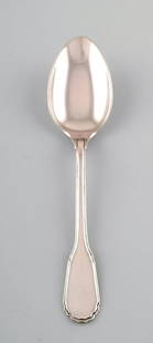 Heimbürger, Danish silversmith. Dinner spoon in silver (830). 1960's.: Title: Heimbürger, Danish silversmith. Dinner spoon in silver (830). 1960's. Description: Heimbürger, Danish silversmith. Dinner spoon in silver (830). 1960's. In very good condition. Stampe