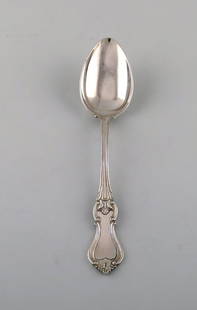 Hallbergs Guldsmeds Ab, Sweden. "Olga" dessert spoon in silver. Dated 1946. Three pieces in stock.: Title: Hallbergs Guldsmeds Ab, Sweden. "Olga" dessert spoon in silver. Dated 1946. Three pieces in stock.Description: Hallbergs Guldsmeds Ab, Sweden. "Olga" dessert spoon in silver. Dated 1946. Three