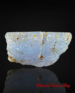 Aquamarine Crystal , Unique Shape Deep Blue Color Aquamarine Crystal, Aquamarine Chakra, Raw: Materials: Aquamarine Crystals Description Aquamarine Crystal , Unique Shape Deep Blue Color Aquamarine Crystal, Aquamarine Chakra, Raw Aquamarine - 630 Gram Weight : 630 Gram Size : 103 x 73 x 47