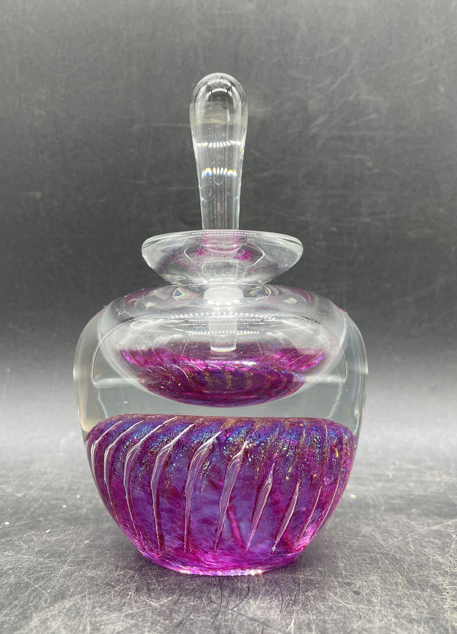 MAYTUM STUDIO ART GLASS PERFUME BOTTLE (1 of 8)