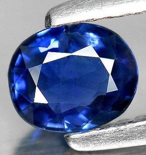 Natural Unheated Blue Sapphire Good Quality Oval Cut: Title: Natural Unheated Blue Sapphire Good Quality Oval CutGemstones: SapphireCarat Weight: 0,50 approx.Size/Dimension: 4,4 x 4,1 mm approx.Additional Information: Natural Sapphire Unheated.