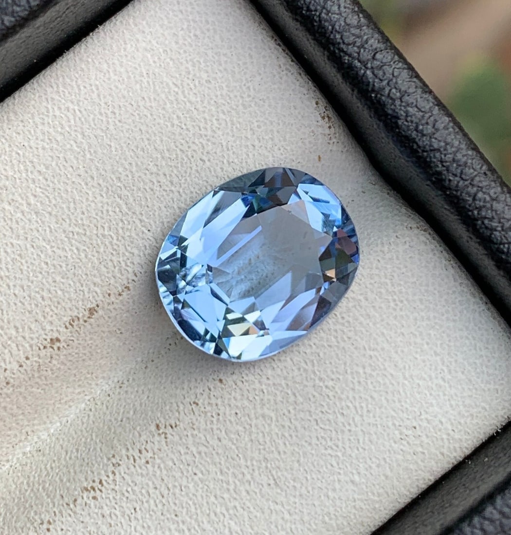 Aquamarine Loose Gemstone, Santa Maria Blue Color, Fine Cushion Cut For Jewelry, Aquamarine Cut (1 of 7)