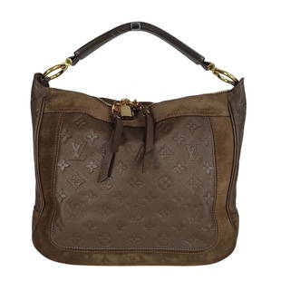 LOUIS VUITTON handbag Audacieuse Amplant: Title: LOUIS VUITTON handbag Audacieuse AmplantMaterials: LeatherMeasurements/Size: DIMENSIONS: L: 29cm - H: 26cm - W: 12cmDescription: (5231B464). Louis Vuitton handbag Audacieuse Amplant. In brown