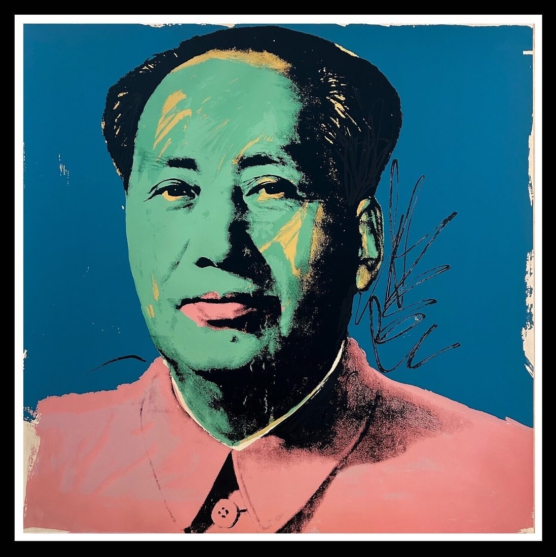 ANDY WARHOL - AFTER - "MAO"-FS #93- from MAO Series 1972 - PROOF- Unsigned Screenprint: Andy Warhol Silkscreen â€œMao" FS# 93- Image from the Mao Series from 1972. PROOF Screenprint. I have been buying the Proof Edition pieces for the last 10 years. They are unsigned, and are not num