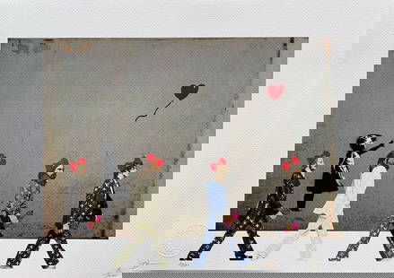 Death NYC Banksy: Title: Death NYC Banksy Publisher: Death NYC Description: Hand signed limited edition giclee on paper Medium: Giclee on paper Dimensions: 12.5 x 17.75 inches Additional Information: Includes COA from