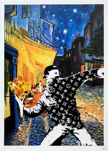 Death NYC Banksy: Title: Death NYC Banksy Publisher: Death NYC Description: Hand signed limited edition giclee on paper Medium: Giclee on paper Dimensions: 12.5 x 17.75 inches Additional Information: Includes COA from