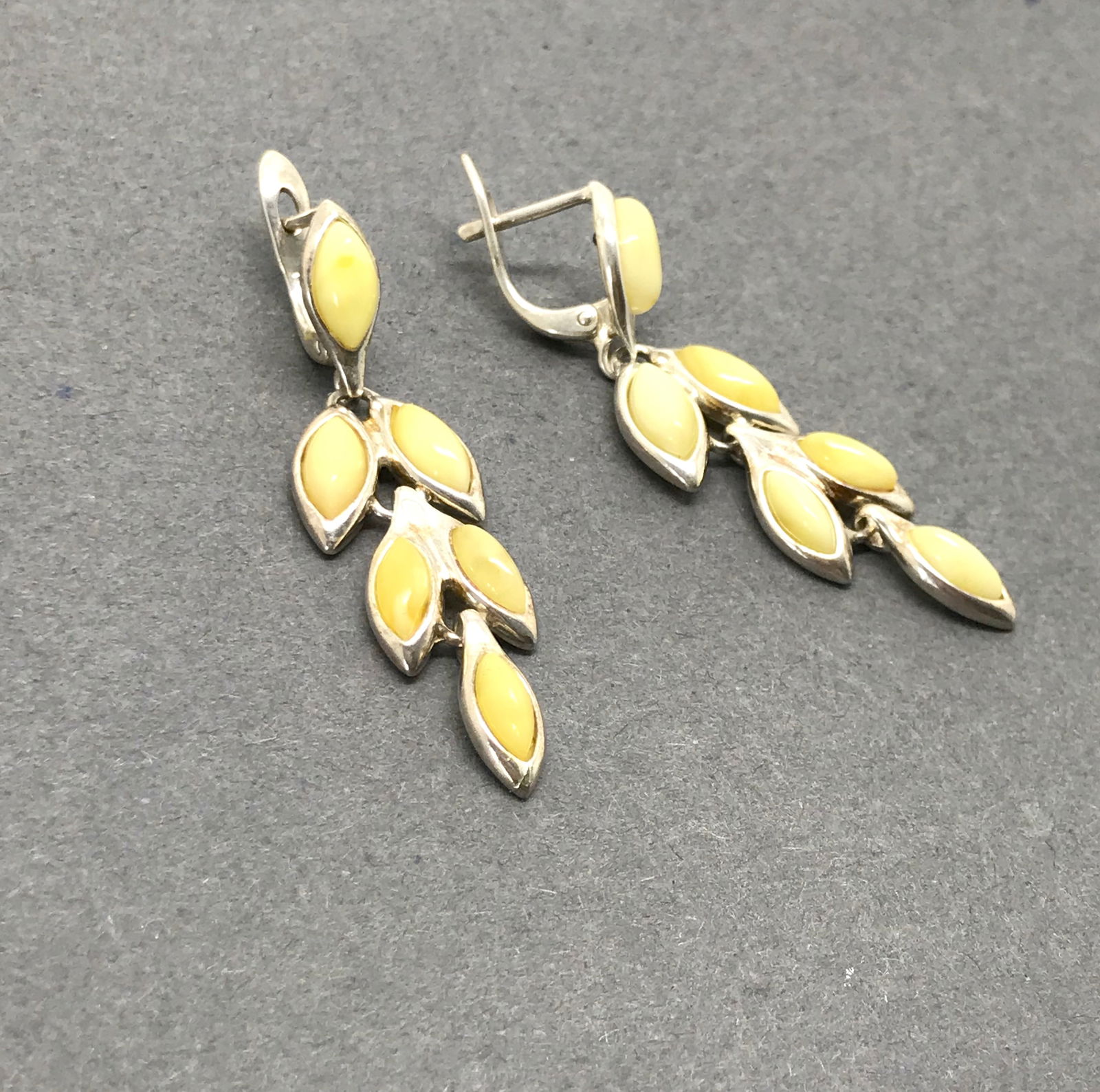 Unique and Fascinating Amber Earrings (1 of 5)