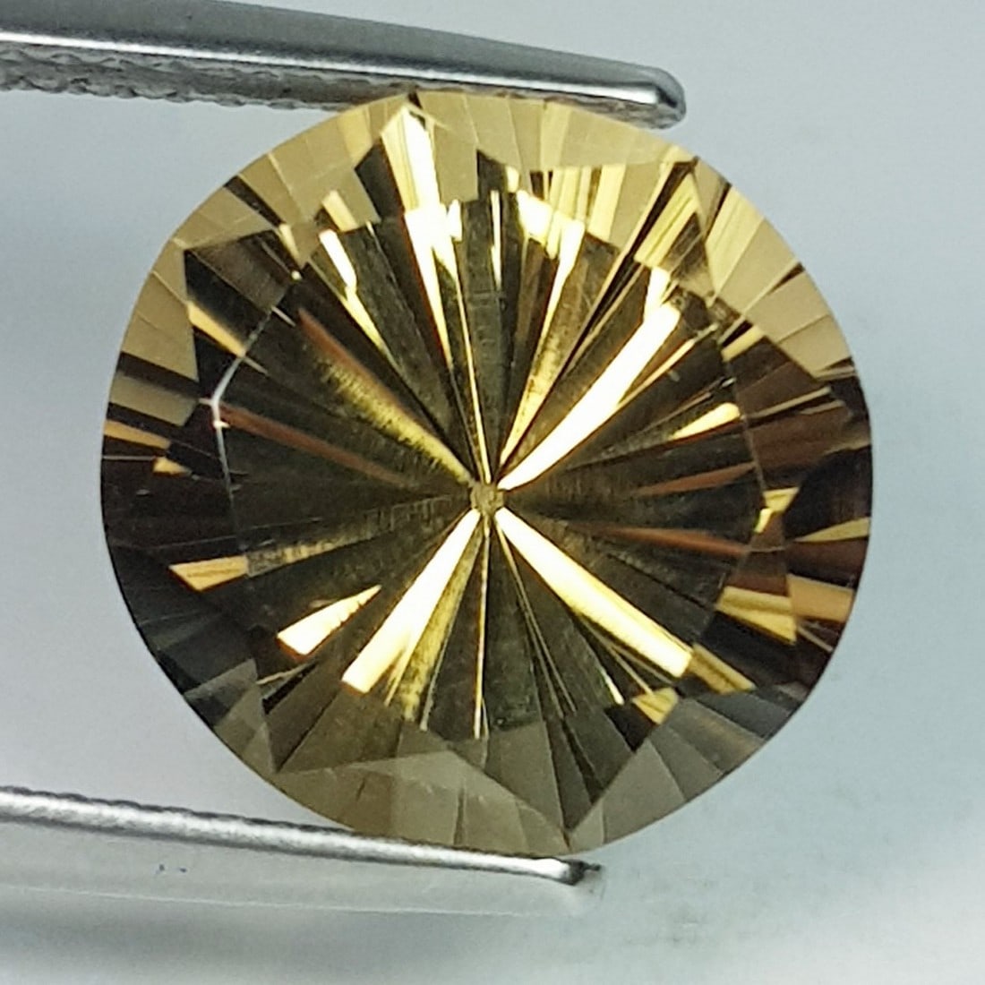 6.82 Ctz "Master Collection" Concave Cut Natural Honey Quartz (1 of 4)