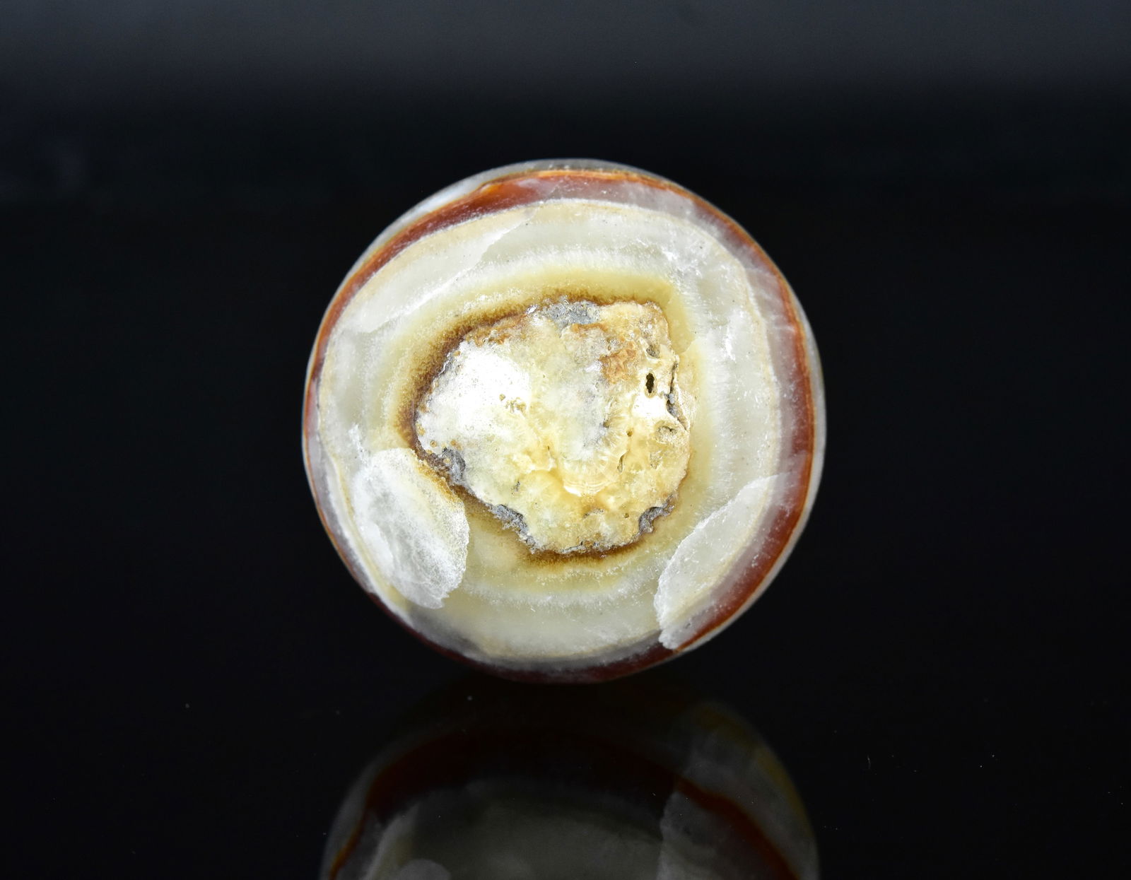 149 Gram Beautiful Onyx Calcite Healing Sphere (1 of 5)