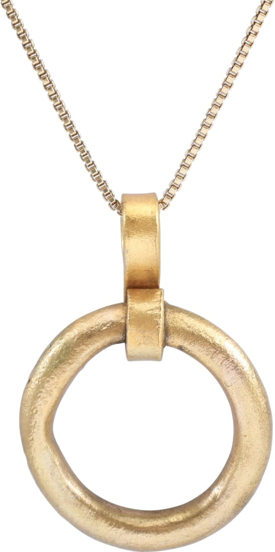 CELTIC PROSPERITY RING NECKLACE, C.300-100 BC (1 of 4)