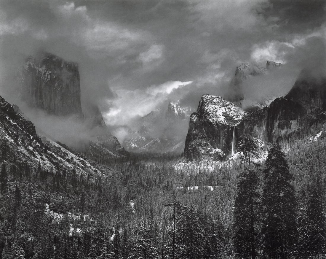 ANSEL ADAMS - Clearing Winter Storm, Yosemite, 1944 (1 of 1)