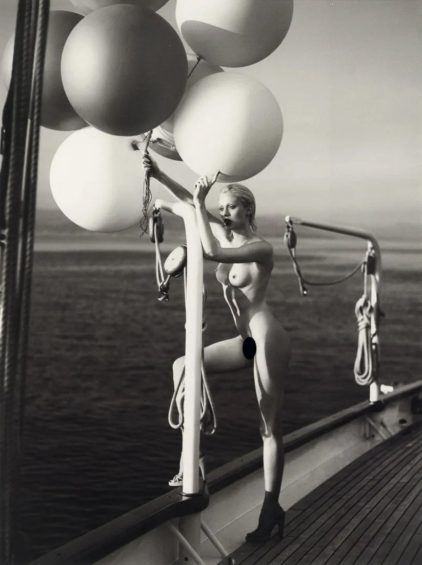 ALAS AND PIGGOT - Female Figure with Balloons, 2006 (1 of 2)