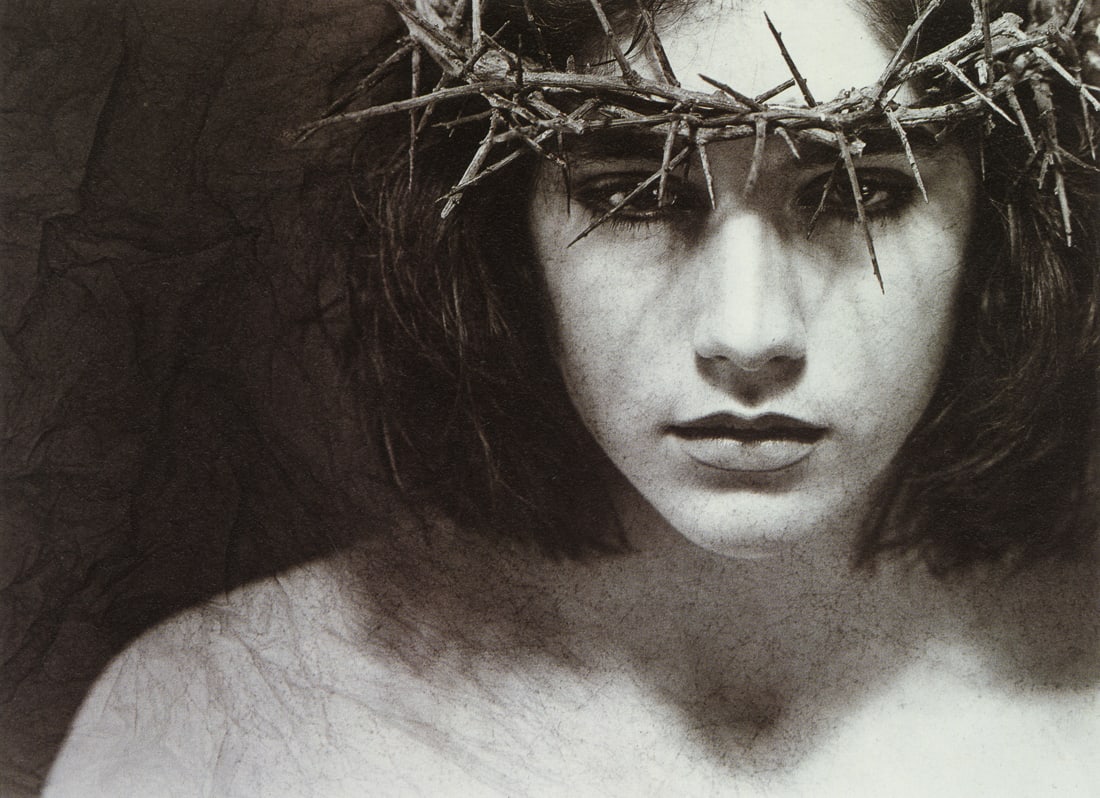 BOB CARLOS CLARKE - Julia Bolino: Artist: Bob Carlos Clarke Title: Julia Bolino Medium: Photo Litho, 1985, Italy Dimensions: 8.55x6.2" Description: Heat Wax Mounted on 11x14" Conservation Board Artist Bio: Robert "Bob" Carlos Clarke (