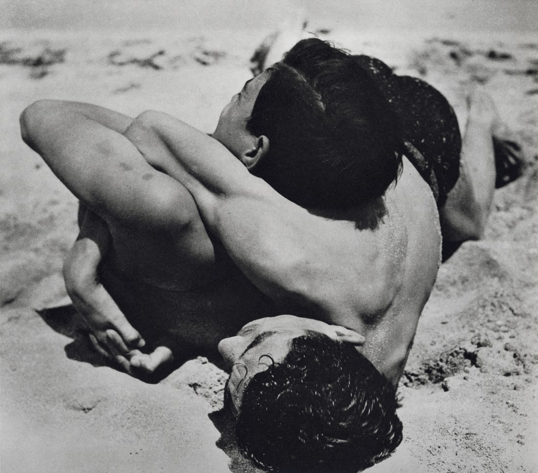 HERBERT LIST - Baltic Sea, Germany, 1933: Artist: Herbert List Title: Baltic Sea, Germany, 1933 Medium: Sheet Fed Gravure, 1988, Japan Dimensions: 9x7.95" Description: Heat Wax Mounted on 11x14" Conservation Board Artist Bio: Herbert List was