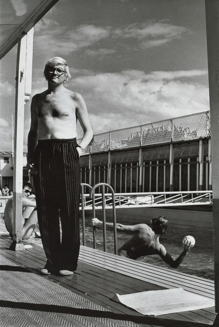 HELMUT NEWTON - David Hockney, 1975 (1 of 1)