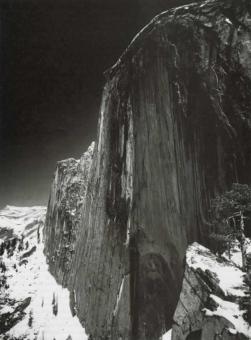 ANSEL ADAMS - Monolith, Face of Half Dome, Yosemite (1 of 1)