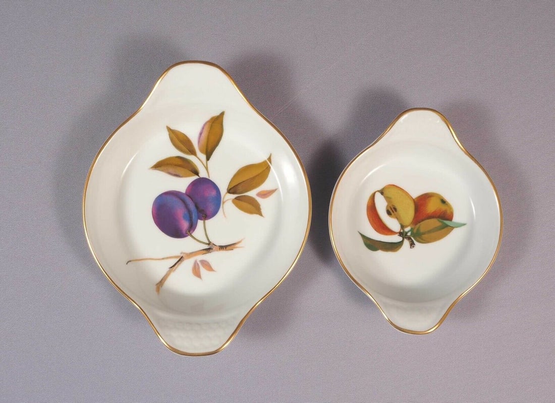 Royal Worcester Evesham Oval 2 Serving Trays Dishes Oven to Table Baking England (1 of 4)