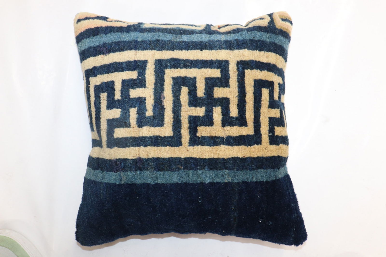 19th Century Chinese Rug Pillow No. p4894 (1 of 1)