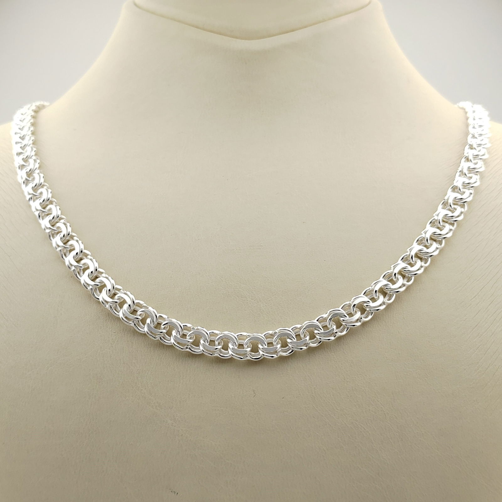 925 Silver Garibaldi Link Necklace (1 of 9)