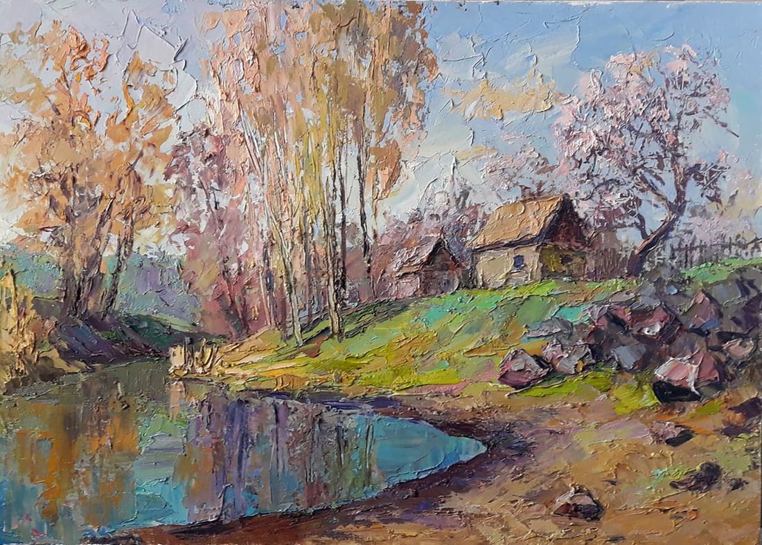 Oil painting In the country Serdyuk Boris Petrovich (1 of 5)
