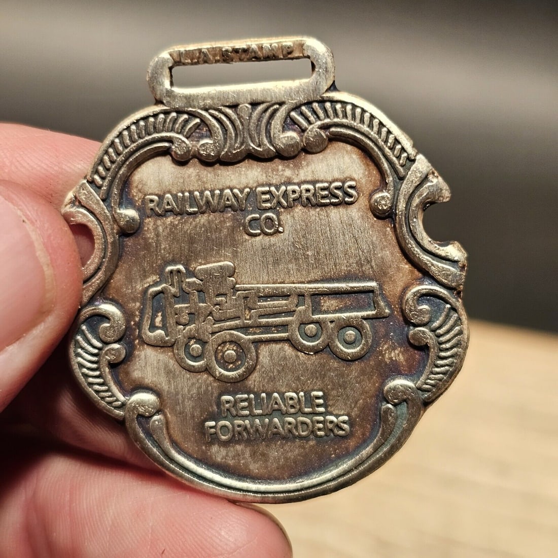 Railway Watch Fob Souvenir (1 of 13)