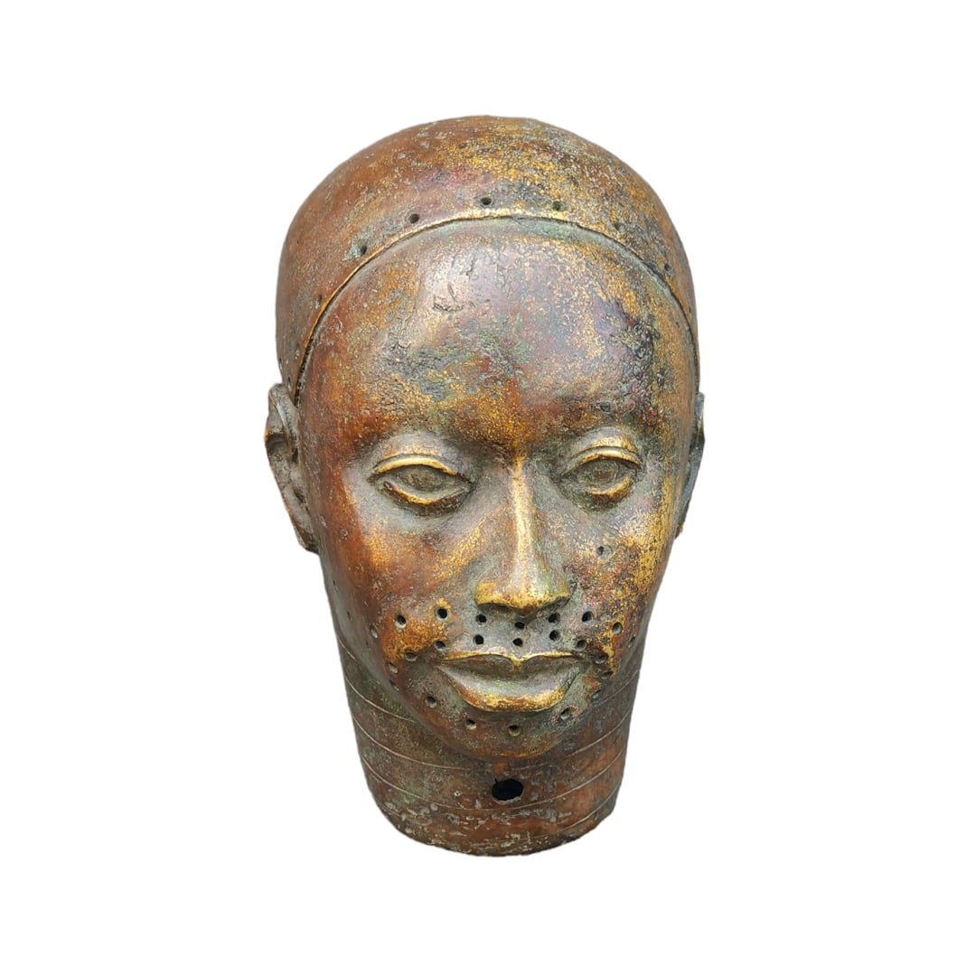 Benin Bronze Head (1 of 5)
