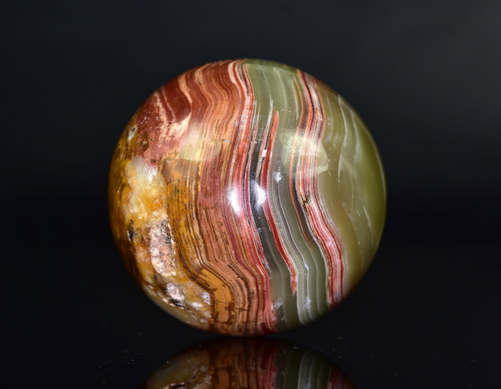 146 Gram Beautiful Onyx Calcite (1 of 4)