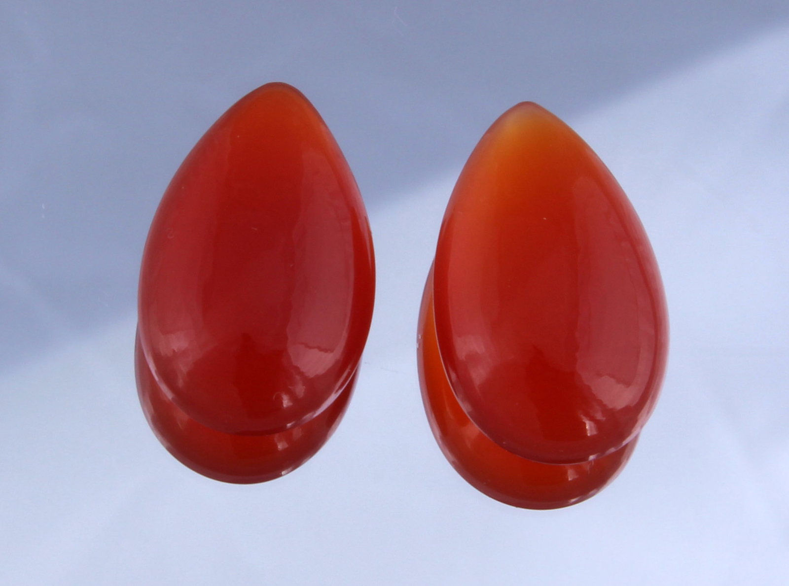 Marvellous " Natural Orange Onyx " 19.90 Cts Natural Orange Onyx LOt (1 of 2)