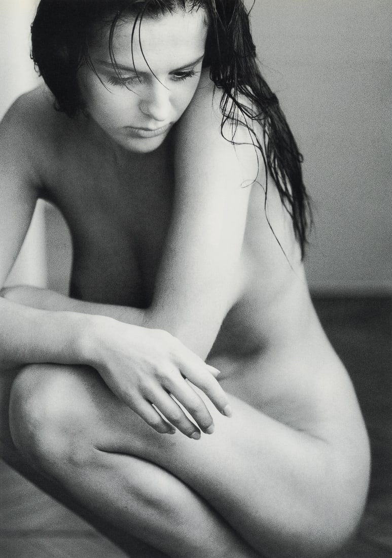JONVELLE - Elle: Artist: Jonvelle Title: Elle Medium: Photo Litho, 1999, Germany Dimensions: 8.8x12.5" Description: Heat Wax Mounted on 12x16" Conservation Board Artist Bio: Jean-Francois Jonvelle, (1943-2002) was a F