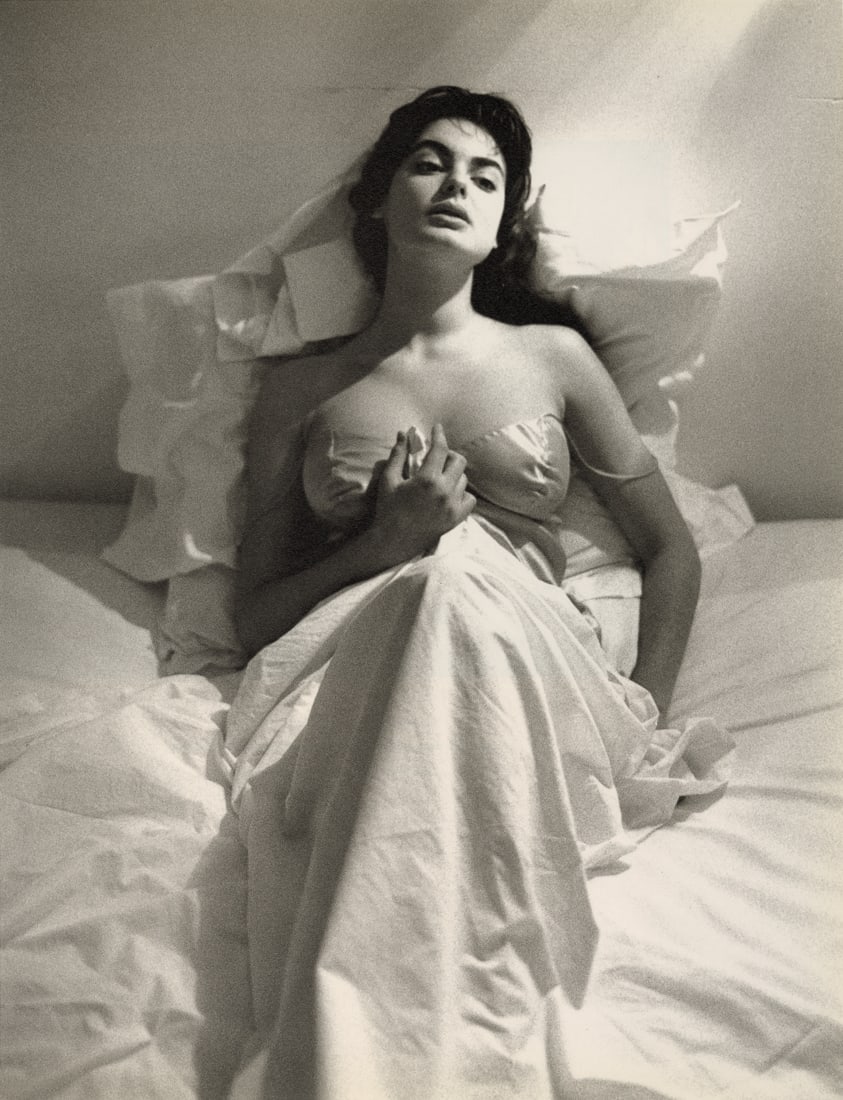 DAVID SEIDNER - Daniella Stinea, 1987: Artist: David Seidner Title: Daniella Stinea, 1987 Medium: Photo Litho, 1995, Italy Dimensions: 10.3x13.45" Description: Heat Wax Mounted on 12x16" Conservation Board Reserve: $45.00 Shipping: Domesti