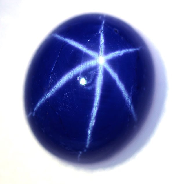 23.66 Cts Market Rare 6-Ray Flashing Star Sapphire (1 of 3)