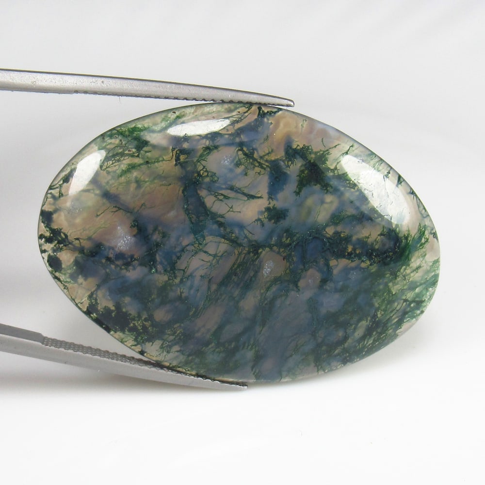 36.93 Ct - Natural Moss Agate (1 of 3)